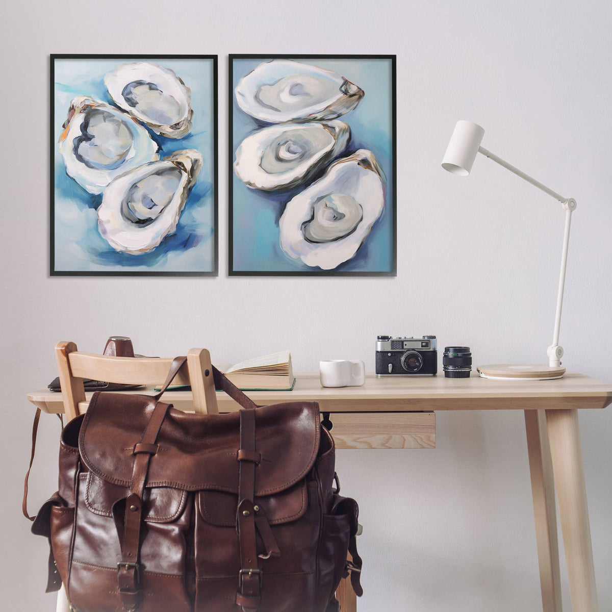 Oysters on the Half Shell Framed Art