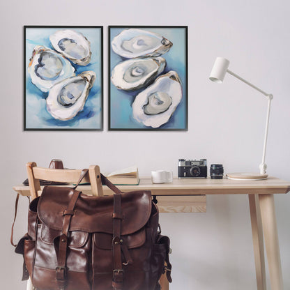 Oysters on the Half Shell Framed Art
