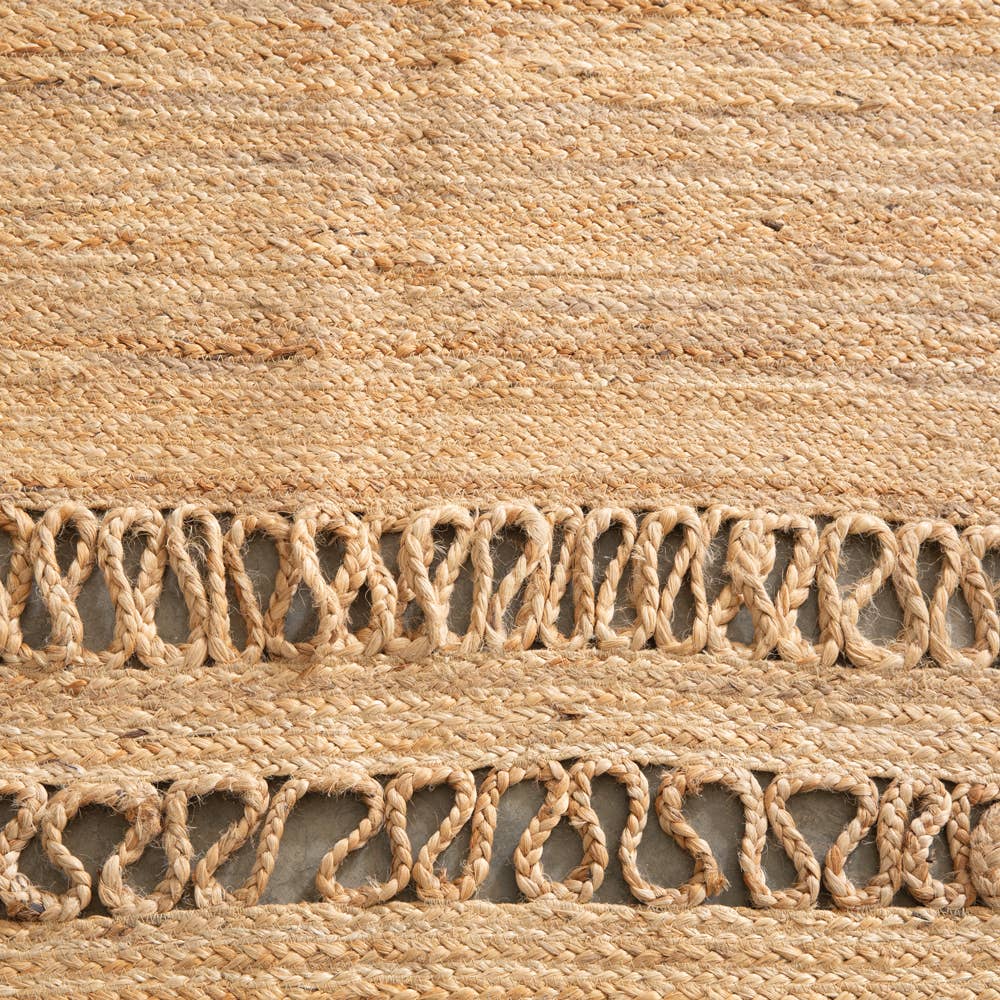 Braided Jute Oval Rug