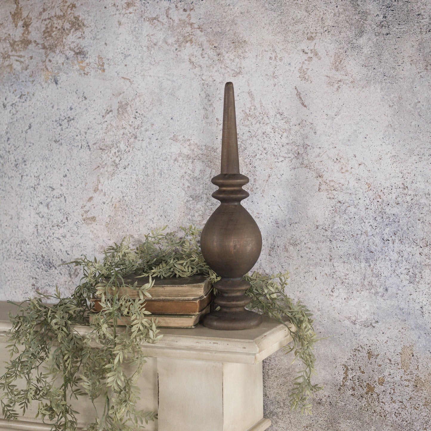 16.25" WOODEN FINIAL
