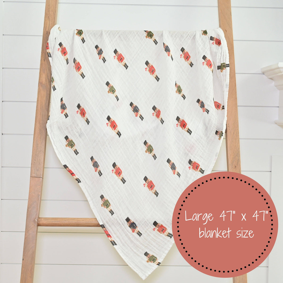 Muslin Quilt Baby & Kids Blanket Nutcracker