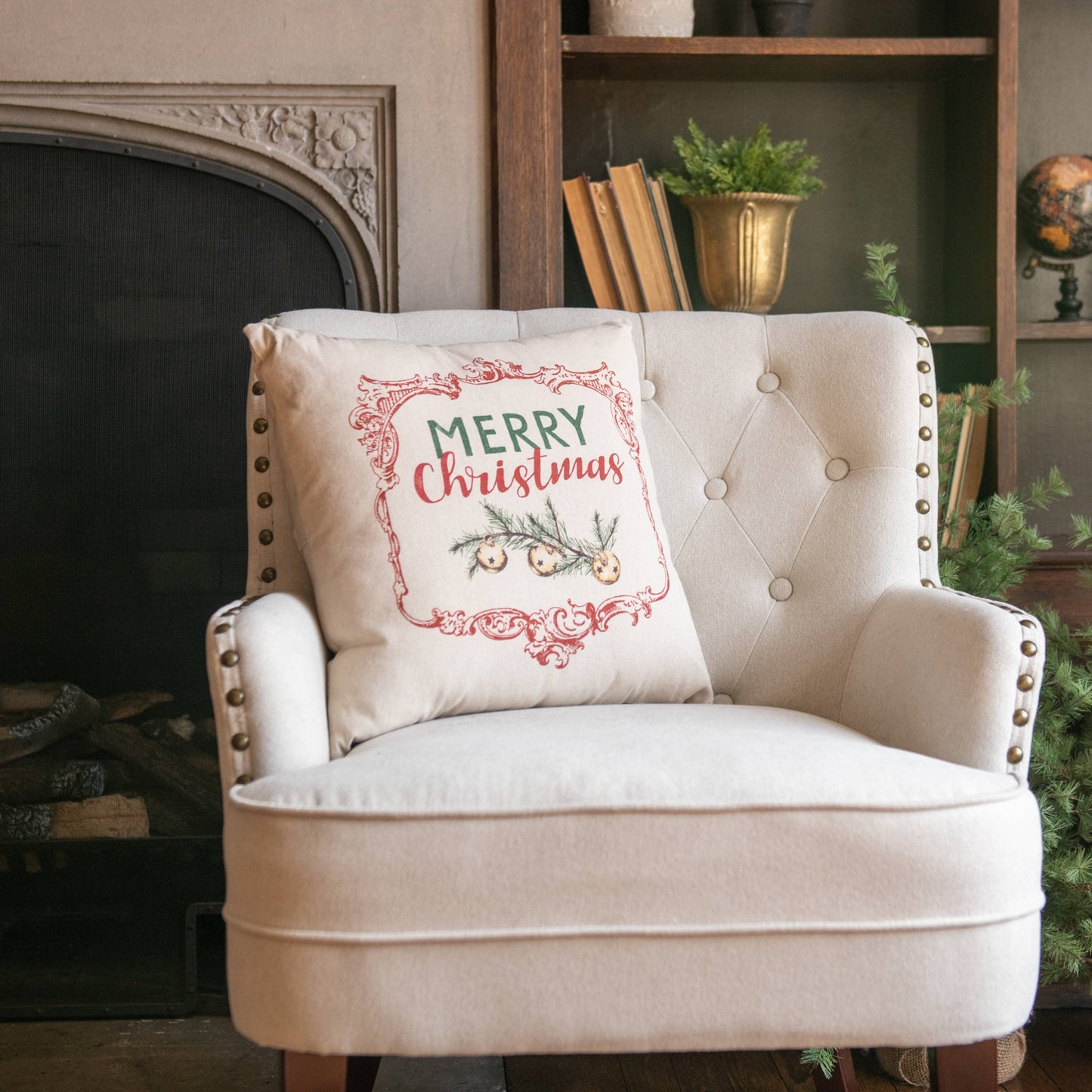 MERRY CHRISTMAS PILLOW