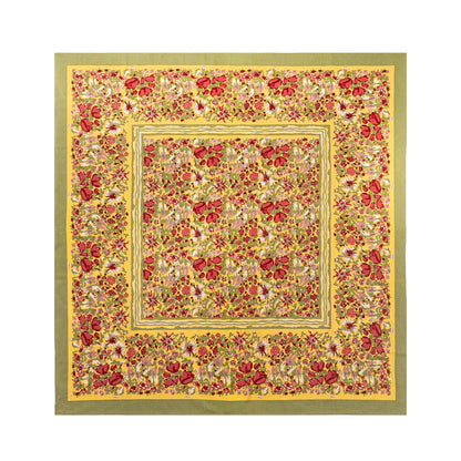 Jardin Red & Green | French Tablecloths