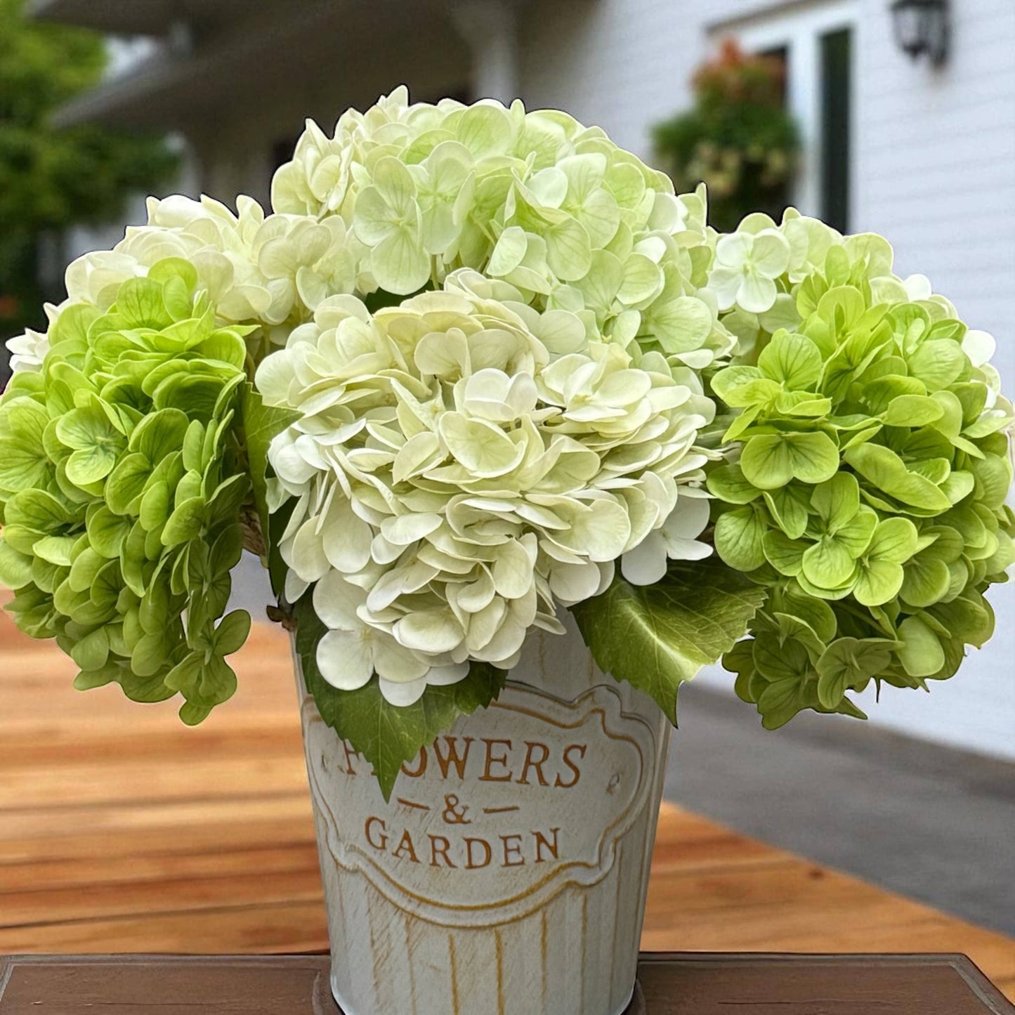 12.5"Real Touch lifelike Hydrangea-6”bloom