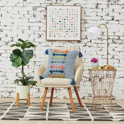 Ciara Woven Pillow Decor Decoration Throw Pillow