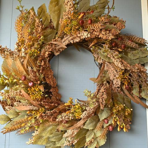 Wheat Berry Wreath