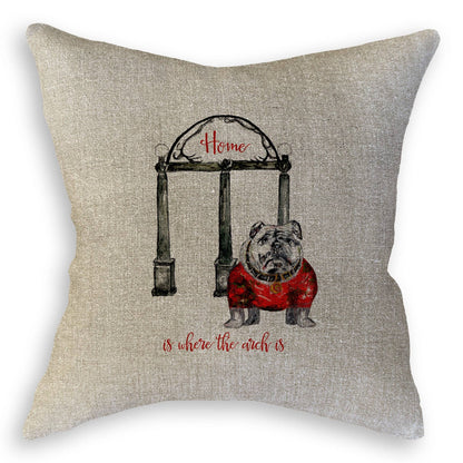 Bulldog with Arches