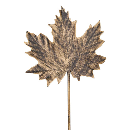 Fall Leaf Metal Stems, Set of 2