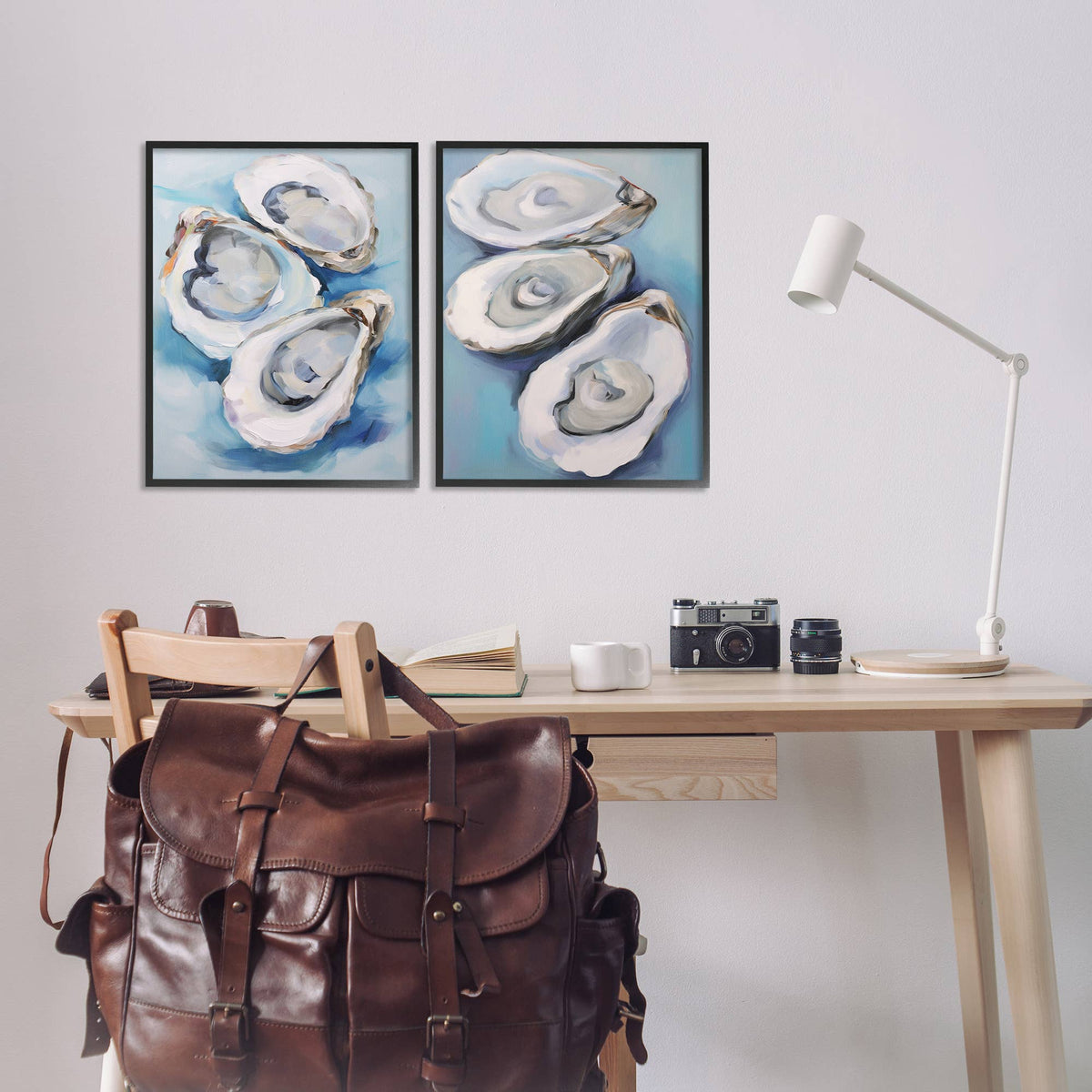 Oysters on the Half Shell Framed Art