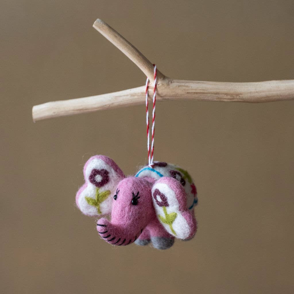 Ornaments Natural Wool Handmade in Nepal
