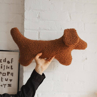 Dachshund Dog Plush Throw Pillow - 5 colors
