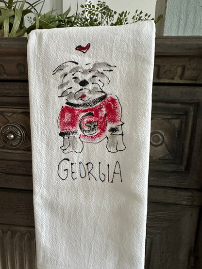 UGA T-towels