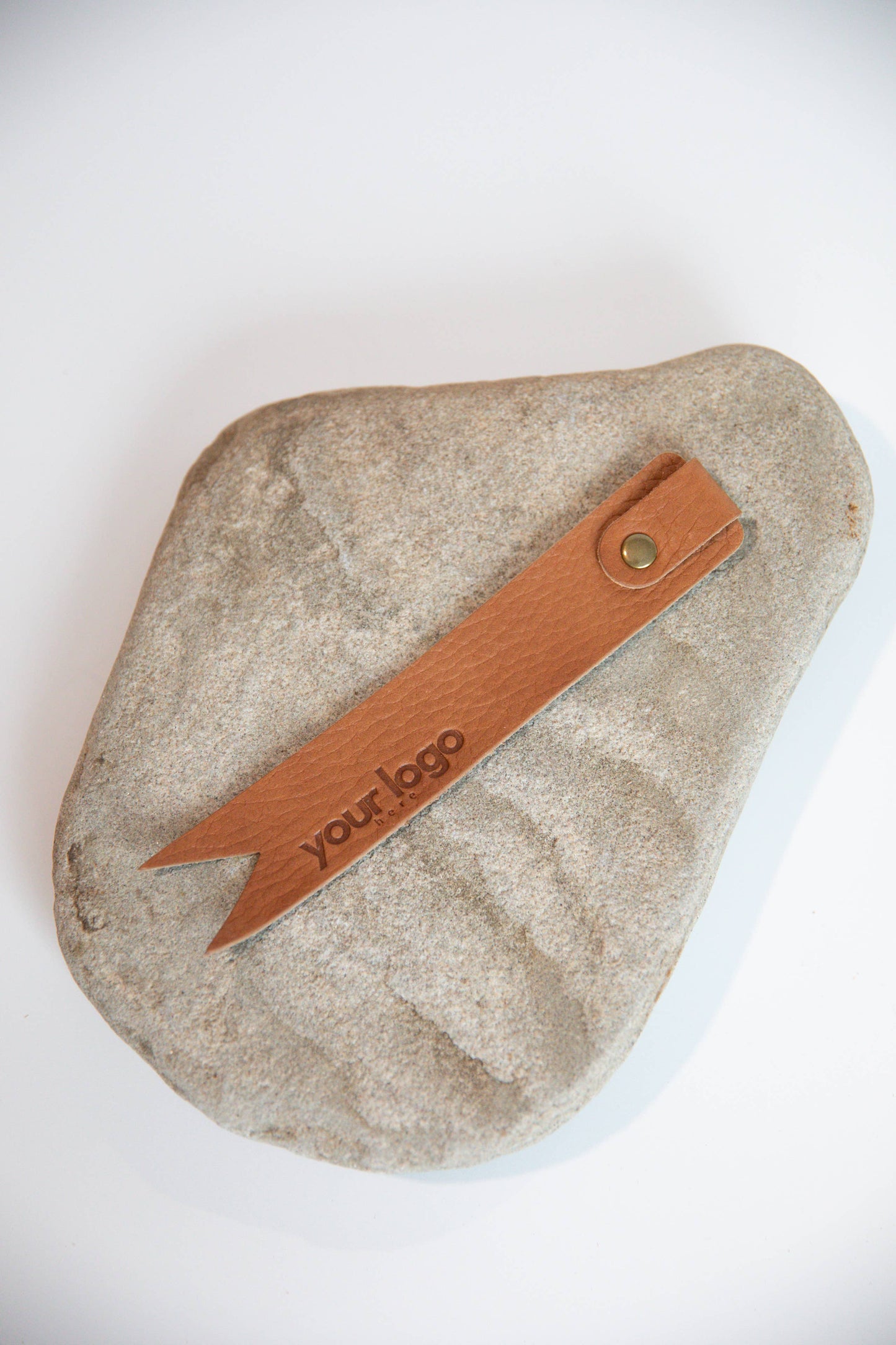 Custom Leather Bookmark