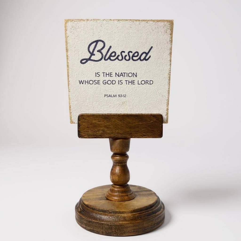 Pedestal Picture Holder/Note Holder/Recipe Card Holder