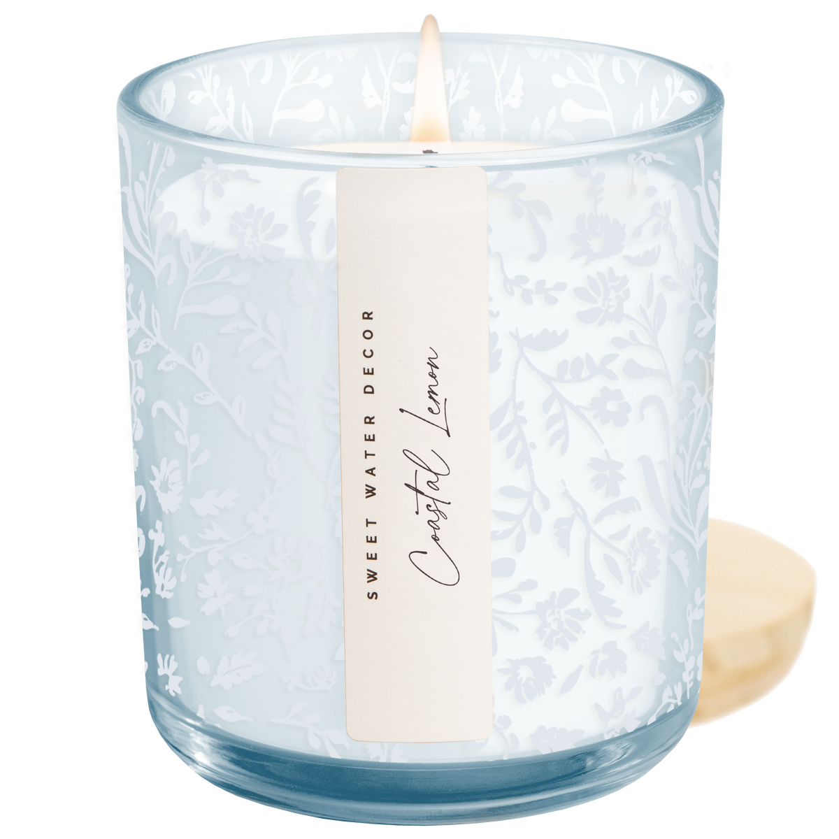 *NEW* Coastal Lemon 12 oz Soy Candle - Home Decor and Gifts