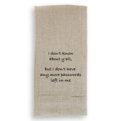 Any More Passwords