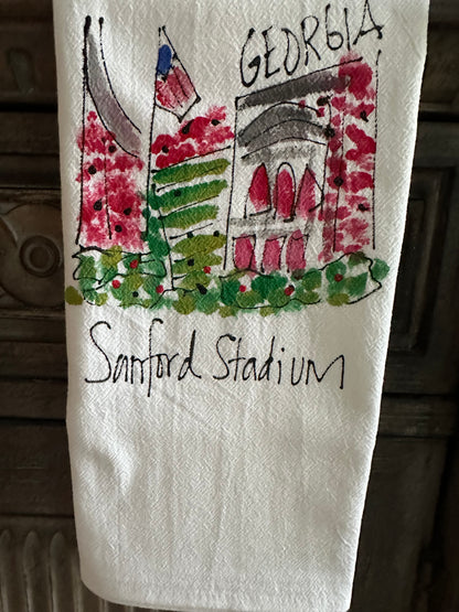 UGA T-towels