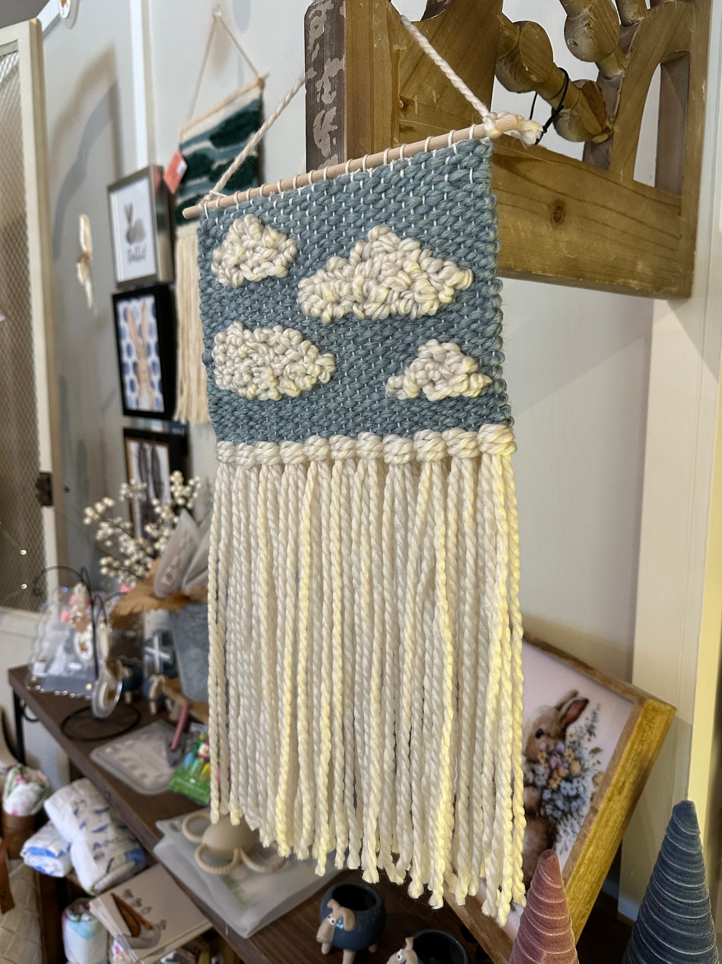 Wall hanger - SMALL - BLUE