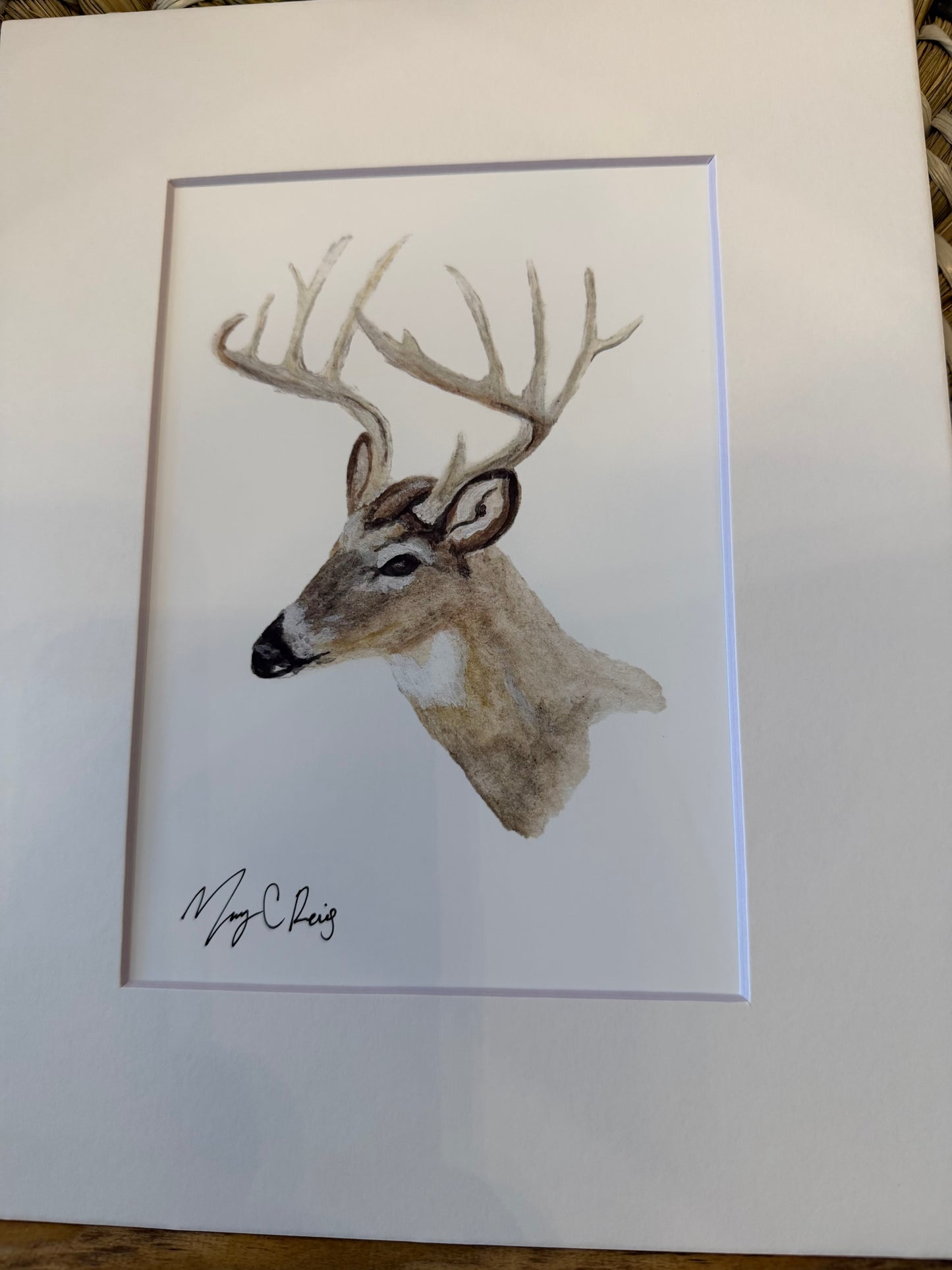 Deer Head Print