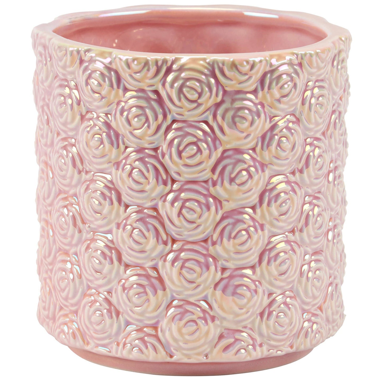 Pink Roses Vase
