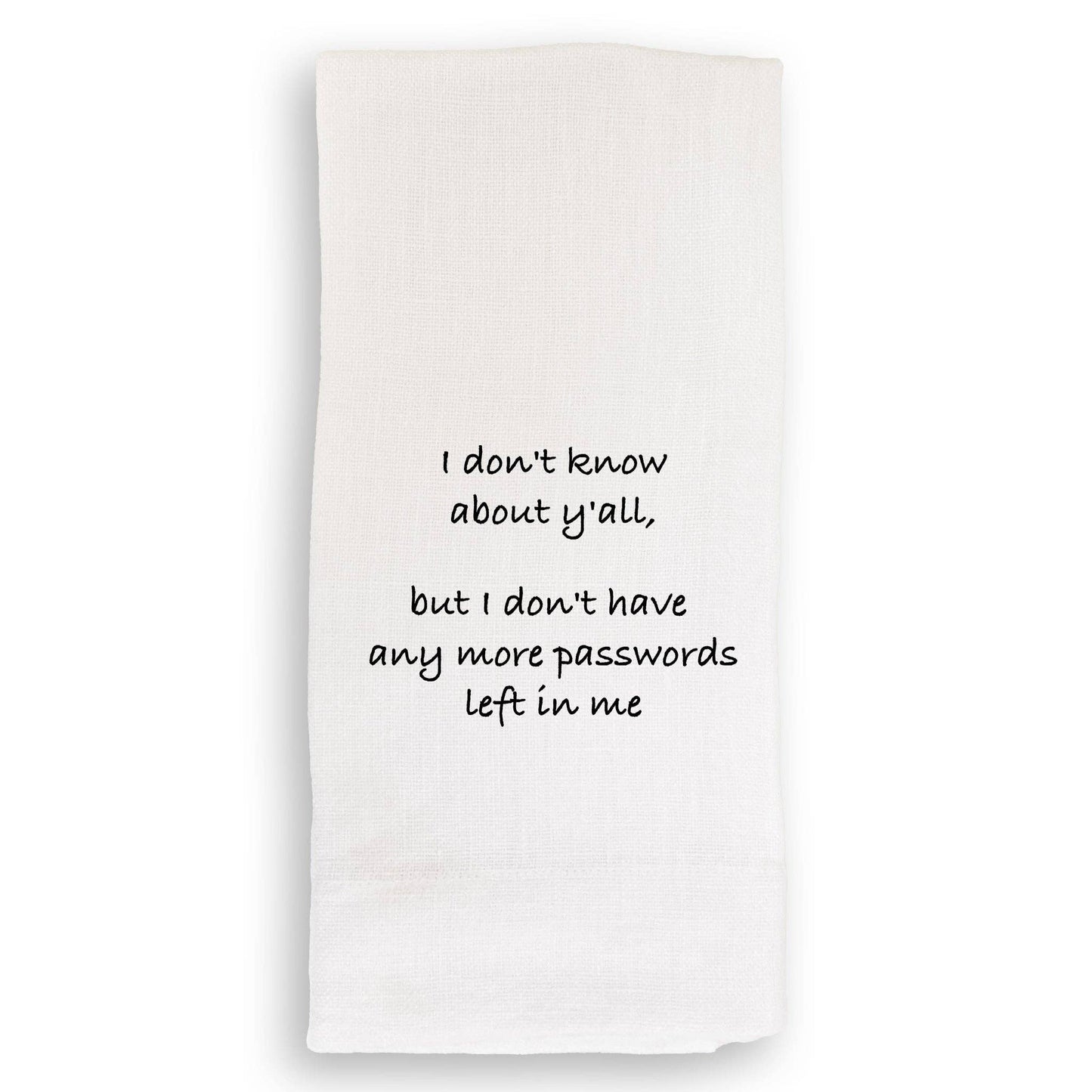 Any More Passwords