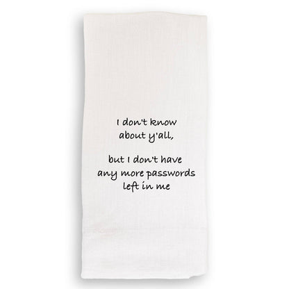Any More Passwords