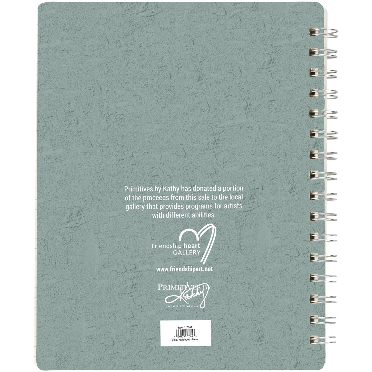 Heron Spiral Notebook