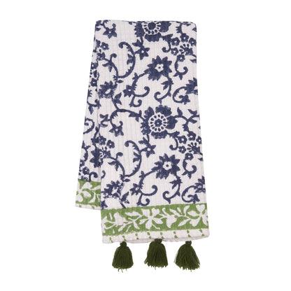 Piedmont Eclipse Blue Kitchen Towel