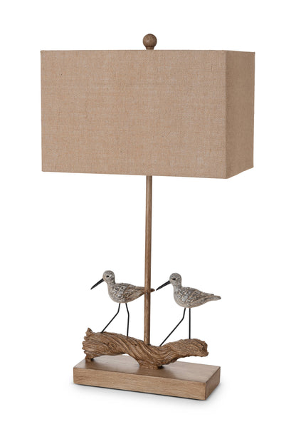 Beach Birds Coastal Table Lamps With 3-Way Switch (Set Of 2)