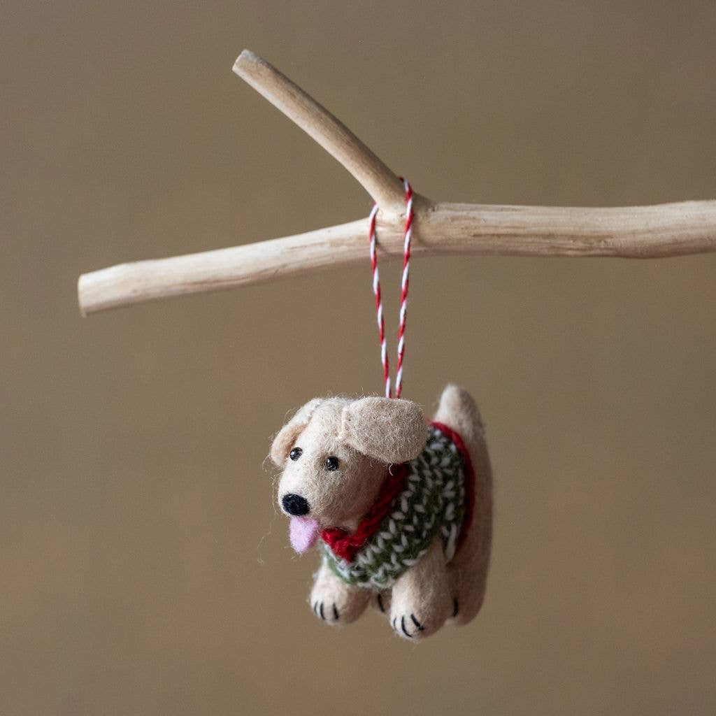 Ornaments Natural Wool Handmade in Nepal