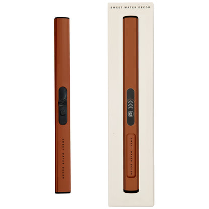 Burnt Orange Rechargeable Electric Lighter -Home Decor