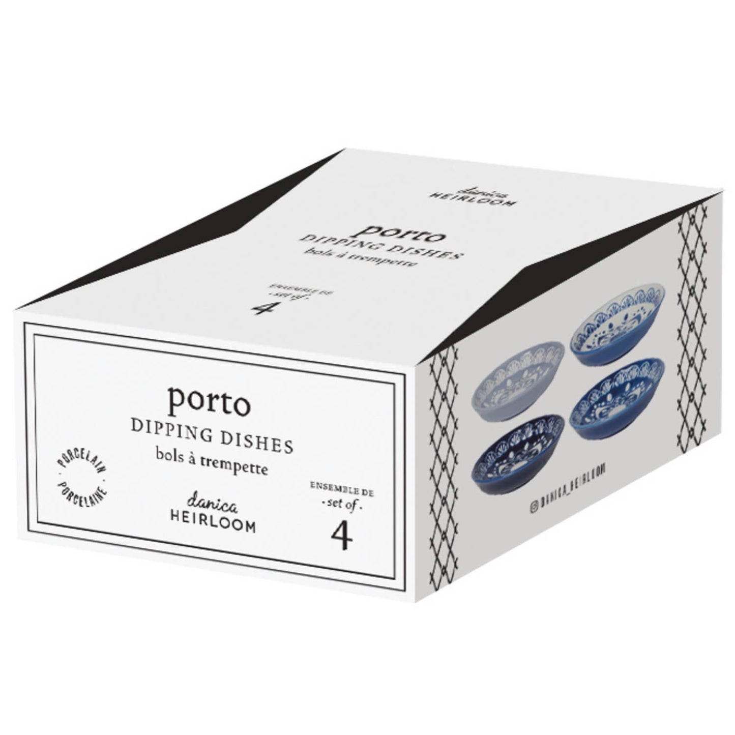 Porto Dipping Dishes Set of 4