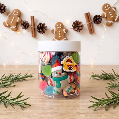 Christmas Dough Jars