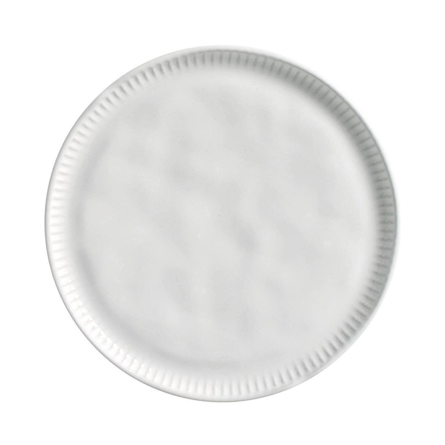 Linhas Bio New White Dessert Plate, 8.46"