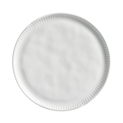 Linhas Bio New White Dessert Plate, 8.46"