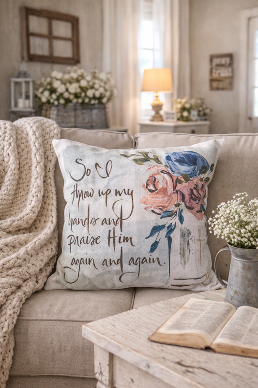 Inspirational and Beautiful Pillow