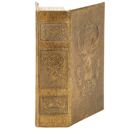 Gold Deer Book Box