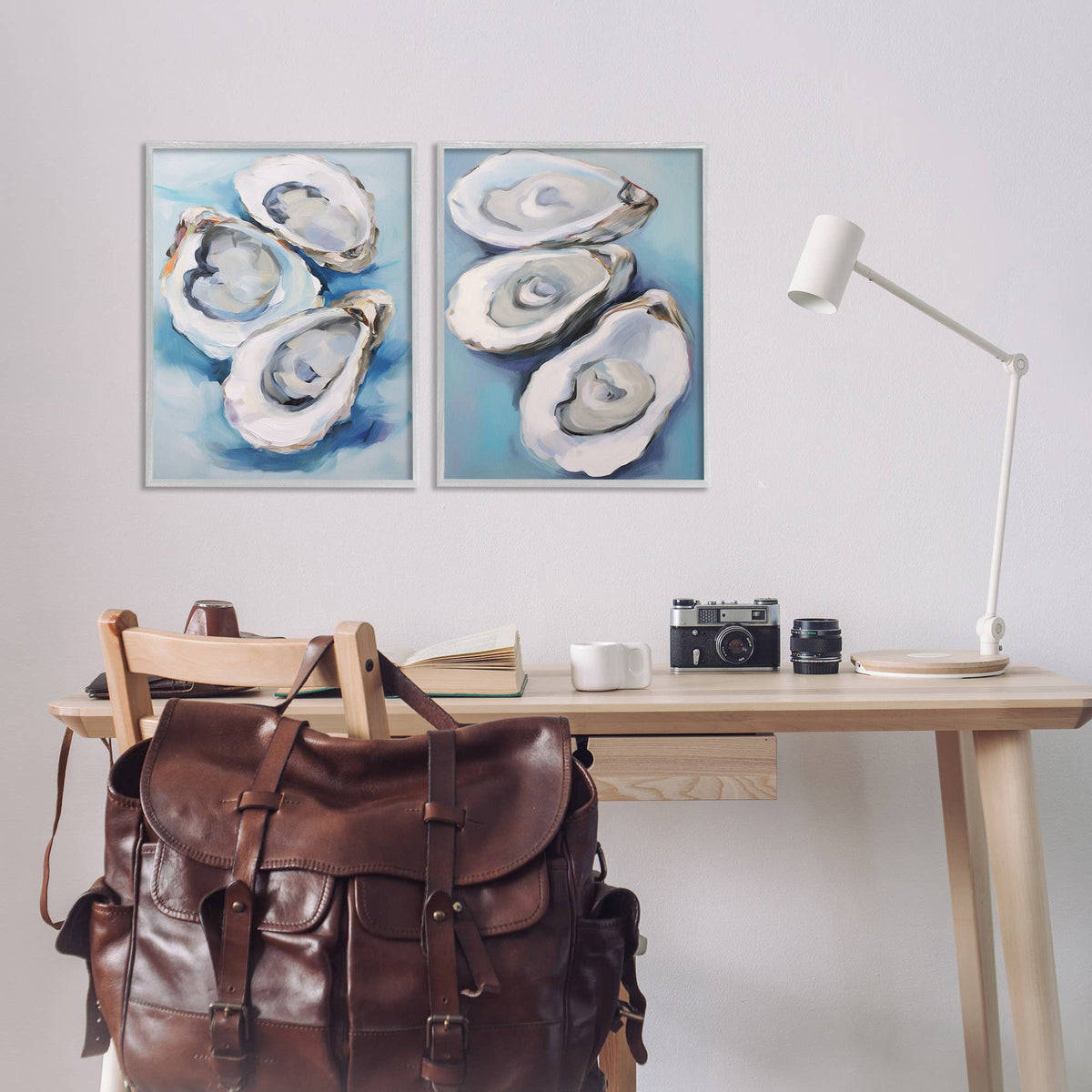 Oysters on the Half Shell Framed Art