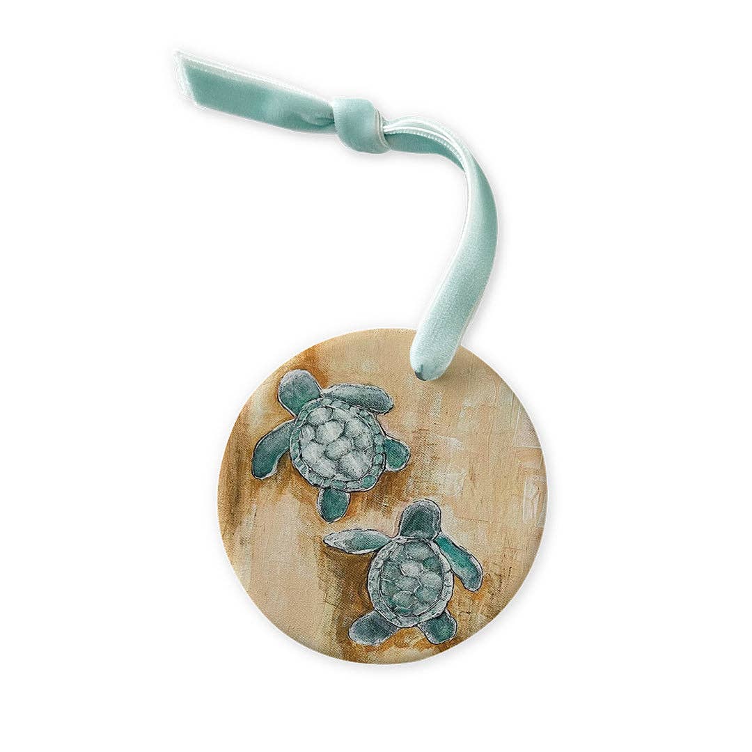Baby Turtles Ceramic Ornament