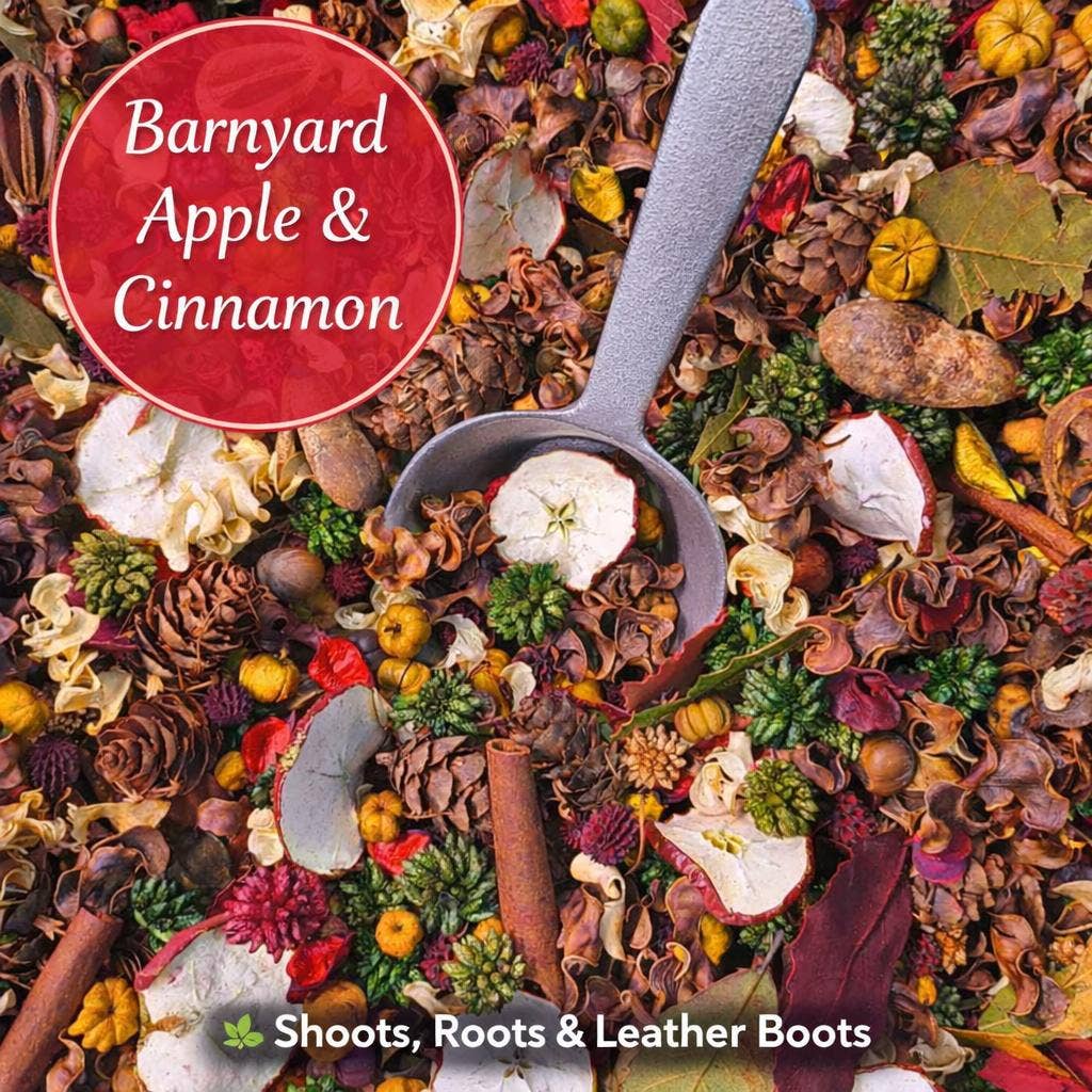 Barnyard Apple & Cinnamon Handcrafted Potpourri.