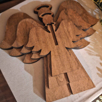 3D Angel Christmas Decor Table Filler