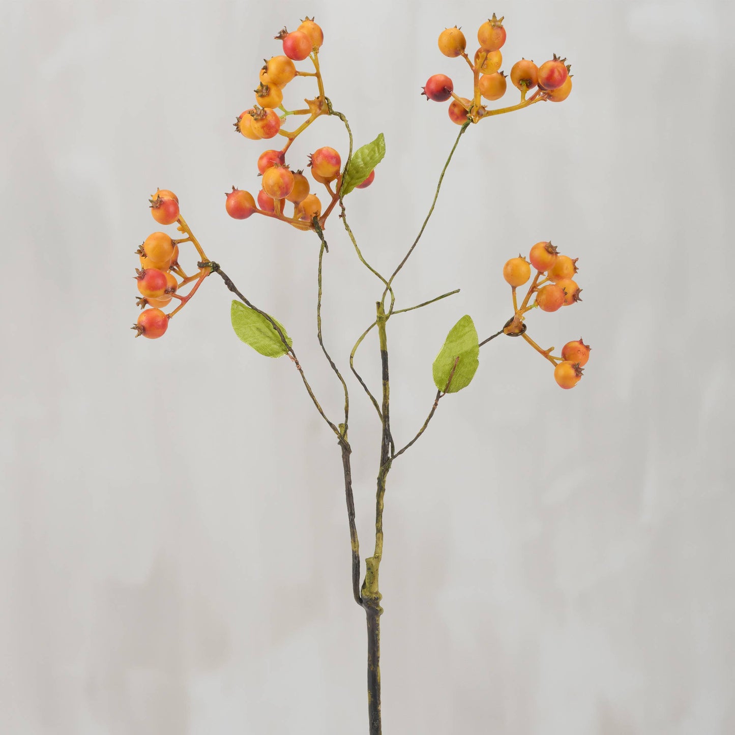 Orange Currant Floral Pick