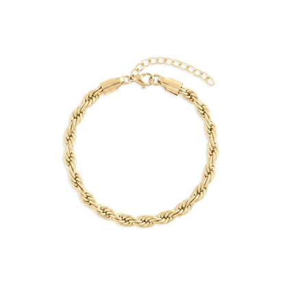 14K Gold Filled Plus™ Rope Chain Bracelet
