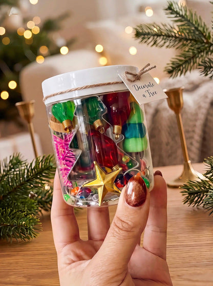 Christmas Dough Jars