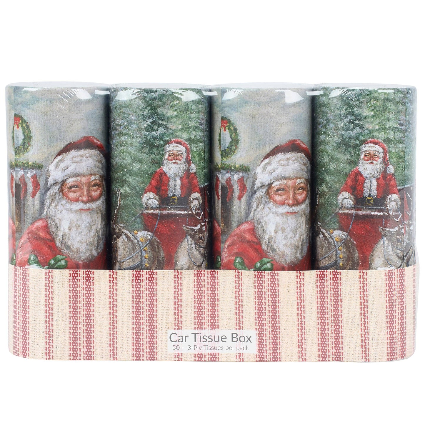 Santa Tissue Box Set