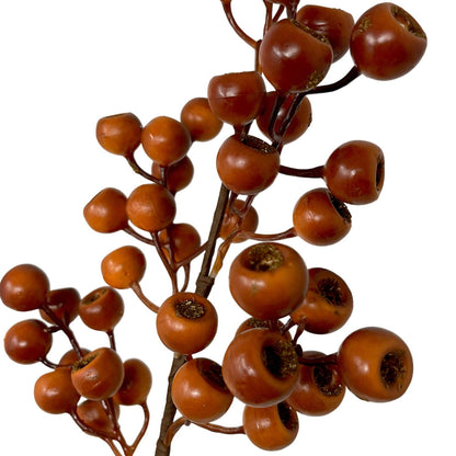 Grand Pod Berry Spray 24" - Orange