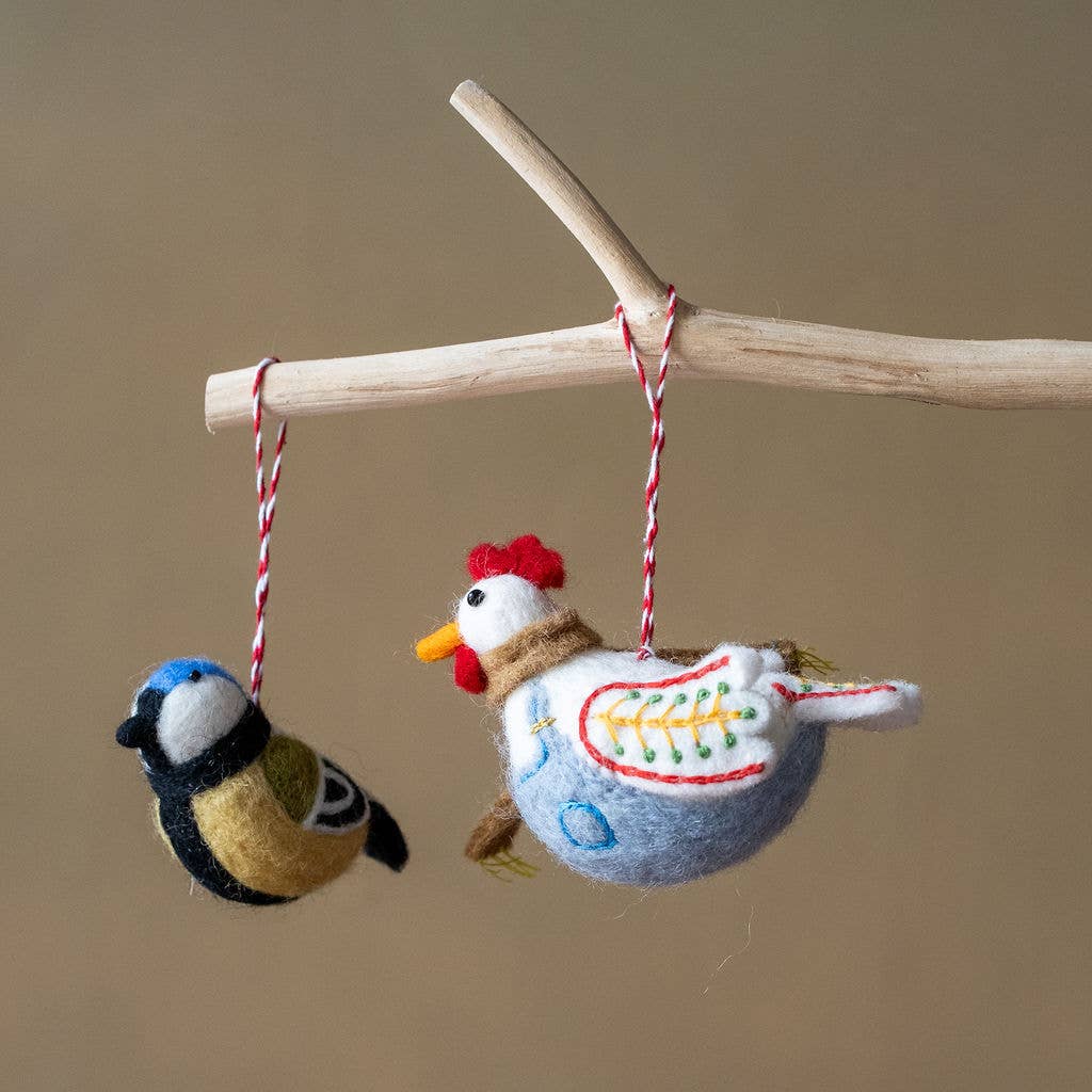 Ornaments Natural Wool Handmade in Nepal