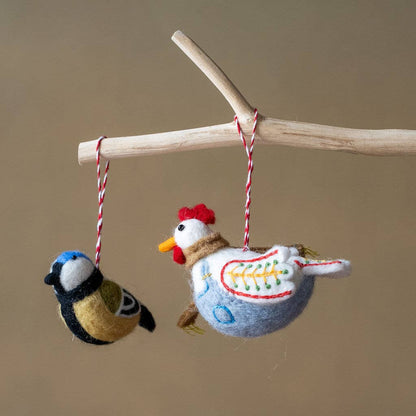 Ornaments Natural Wool Handmade in Nepal