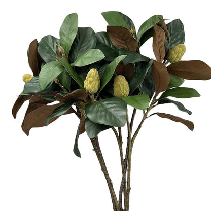 30"- Lifelike Real Touch Artificial Magnolia with Buds