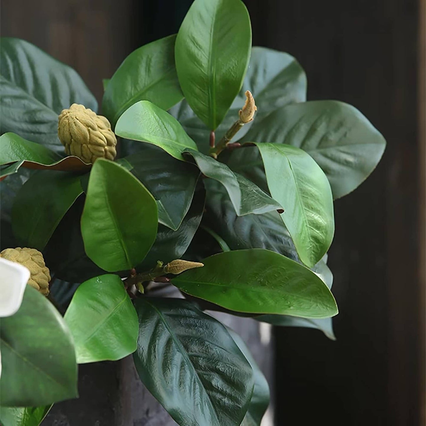 30"- Lifelike Real Touch Artificial Magnolia with Buds